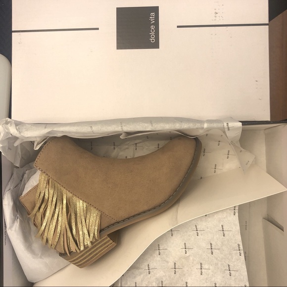Dolce Vita Saidy Fringe Bootie - Picture 2 of 6